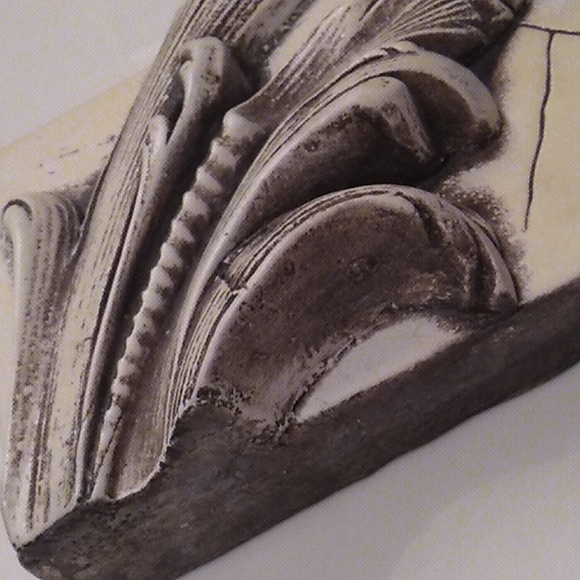 LEAF Bisque, Atlantis Tile like Sid Dickens *Rare & Retired wall art collectible - Picture 4 of 13